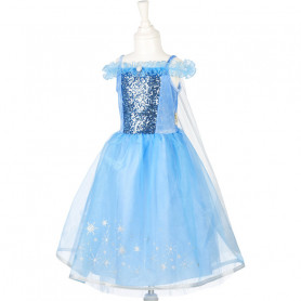 Robe bleue Ice queen - déguisement fille