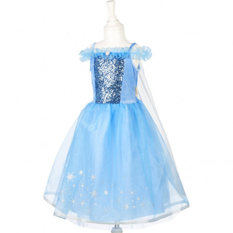 Robe bleue Ice queen - déguisement fille