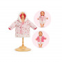 Coat - enchanted winter for 30 cm baby doll - Mon grand poupon Corolle 36 cm