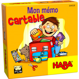 Mon mémo cartable - jeu mini haba