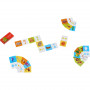 Letter Dominoes - mini haba game