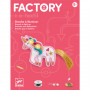 Factory E-textil broch Sweet unicorn - Brooch to light up