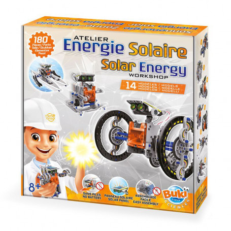 Energie Solaire 14 en 1 - construction robots