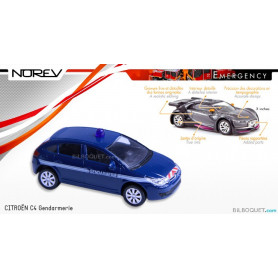 CITROËN C4 Gendarmerie - Norev Emergency