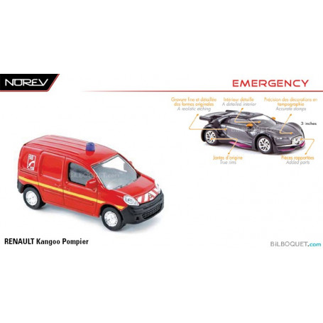 RENAULT Kangoo Pompier - Norev Emergency