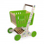 Chariot de course en bois Green Market