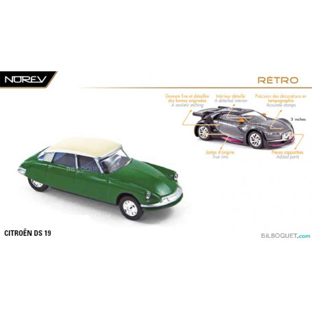 CITROËN DS 19 - Norev Rétro