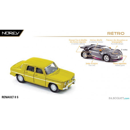 RENAULT 8 S - Norev Rétro