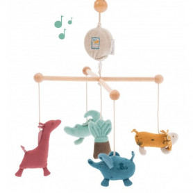 Mobile musical croisillon - Sous mon baobab - Moulin Roty