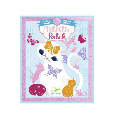 Collage velours Petits animaux Artistic patch - Djeco
