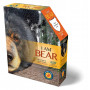 Bear Shaped Jigsaw Puzzle -550 pieces