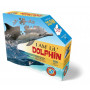 Dolphin Shaped Jigsaw Puzzle - 100 pièces