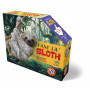 Sloth Shaped Jigsaw Puzzle - 100 pièces