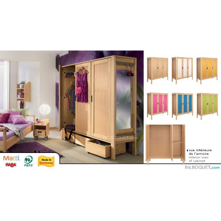 Armoire 3 portes Matti