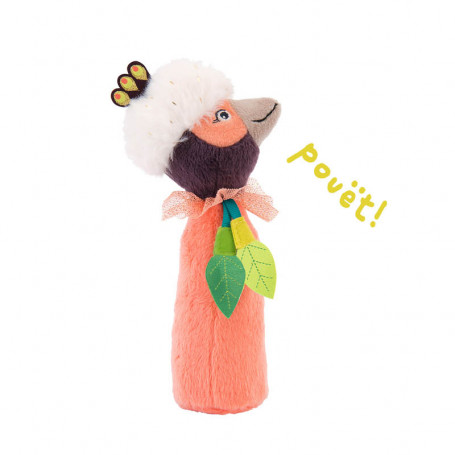 Hochet pouet oiseau Paloma - Dans la Jungle - Moulin Roty