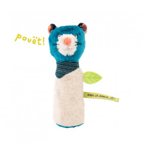 Hochet pouet panthère Zimba - Dans la Jungle - Moulin Roty