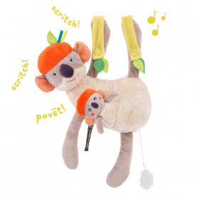 Koala Koco peluche musicale à suspendre - Dans la jungle - Moulin Roty