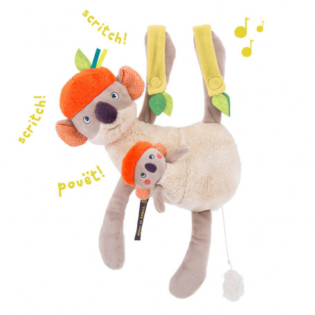 Koala Koco musical soft toy to hang - In the jungle - Moulin Roty