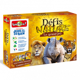 Jeu Le Grand Jeu Défis Nature + Cartes collector