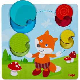 Puzzle tactile Renard - Haba