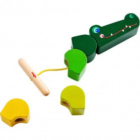 Jeu de laçage Croco - Haba