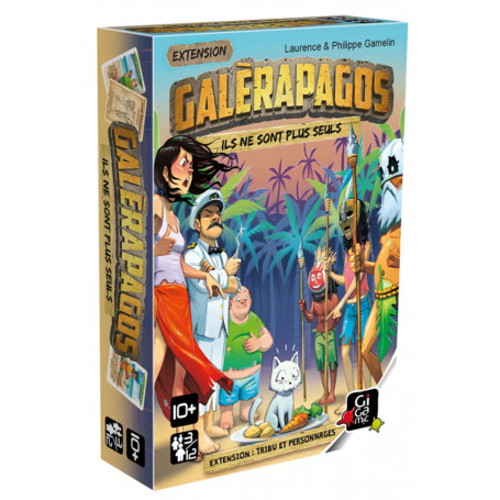 Extension Galérapagos : Tribus et Personnages