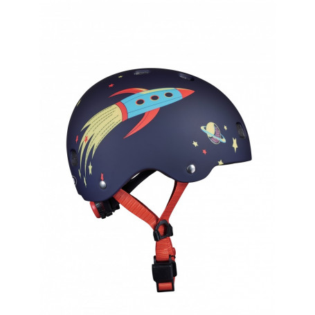 Helmet with LED Rocket