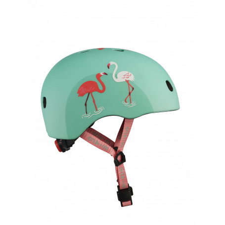Helmet with LED Flamingo