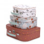 Après la pluie - illustrated suitcase set of 3