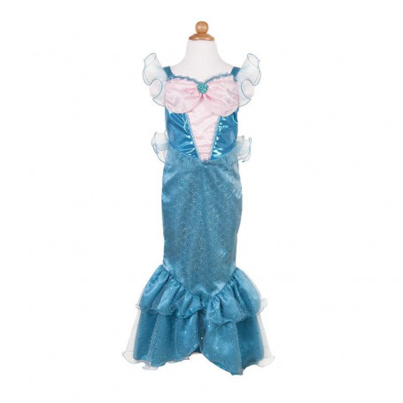 Robe de Sirène bleue 5/6 ans