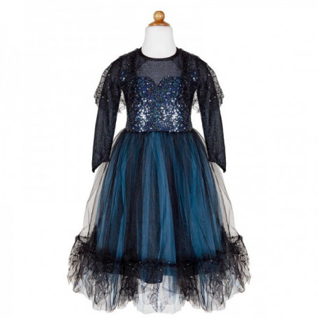Luna Midnight Witch Dress - size 9-10 years