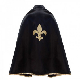 Cape fleur de lys, noir