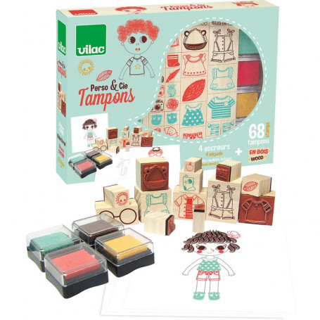 Coffret tampons perso & co