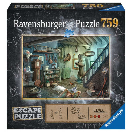 Puzzle escape 759 pièces - La cave de la terreur