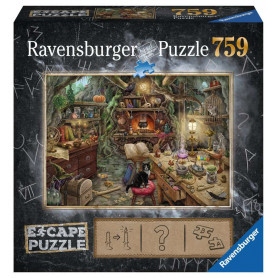 Puzzle escape 759 pièces - cuisine de sorcière