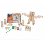 Jeu de construction en bois PERROQUET