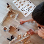 Jeu de construction en bois la Basic