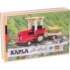 Kapla Coffret tracteur 155 planchettes