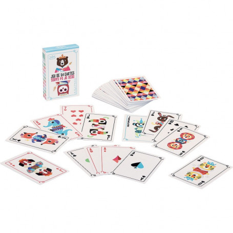 Game Jeux de 54 cartes Ingela P.Arrhenius