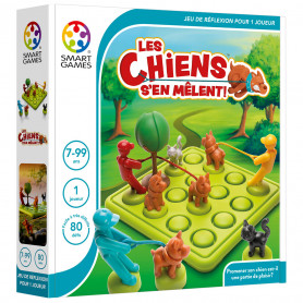 Les chiens s'en mêlent - jeu de logique évolutif