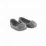 BALLET FLAT SHOES-GREY FOR MA COROLLE DOLL