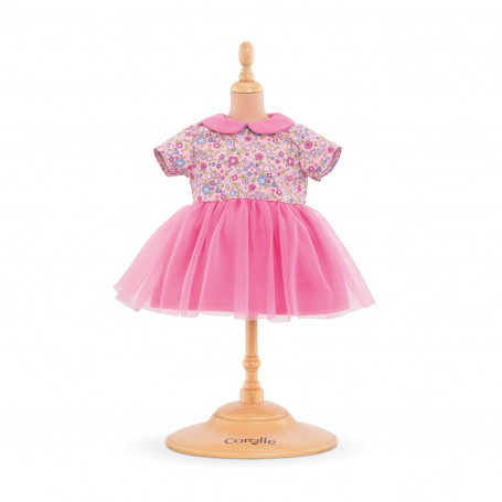 Robe rose myrtille - Mon grand poupon Corolle 36 cm