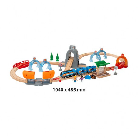 Smart Tech Sound - Action Tunnel Travel Train Set