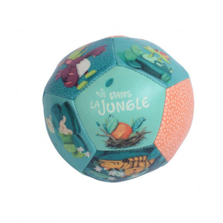 Ballon souple Ø10 cm - Dans la Jungle