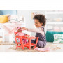 Coral high chair - For dolls up to 17"