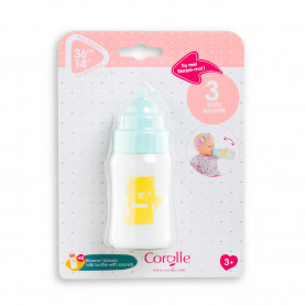 Accessoires de poupée bébé nouveau-né, bouteille de lait magique