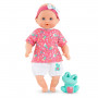 Océane bath doll with her frog 12"