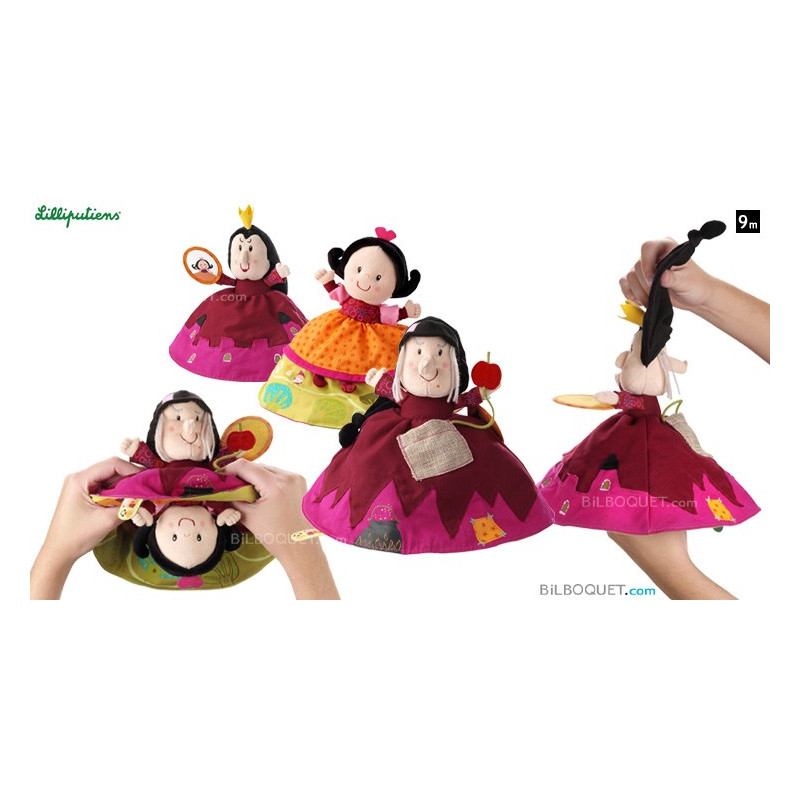 FlapJackKids - Mitaines de marionnette en polaire pour tout-petits, enfants  et filles - Mitaines d'hiver 3 couches - Poignée résistante à l'eau - Hippo  