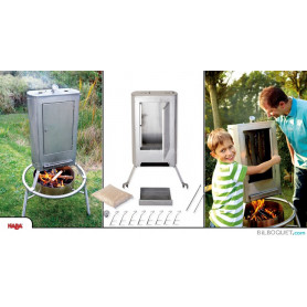 Fumoir inox pour le barbecue Haba