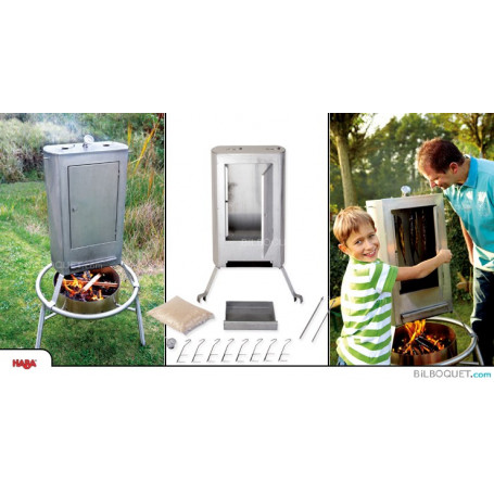 Fumoir inox pour le barbecue Haba